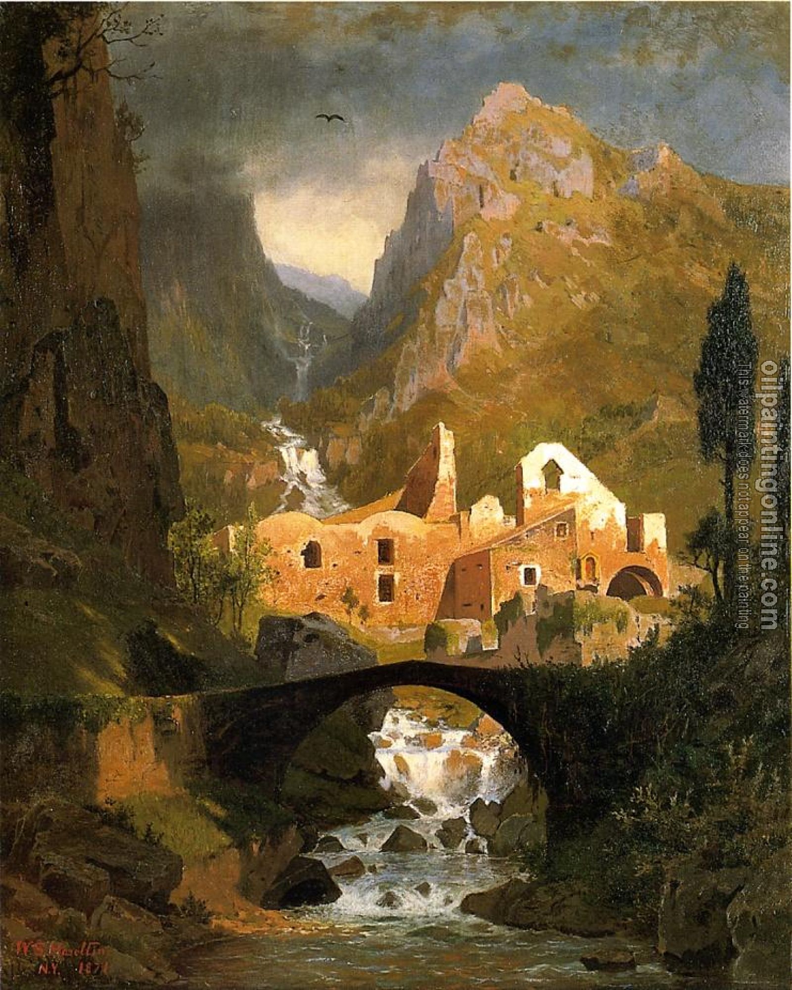 William Stanley Haseltine - Valle dei Molini Amalfi